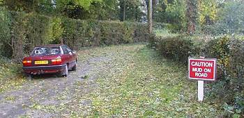 On the Sunday in October when they told us to stay indoors, Rod Thomas braves the drive home amidst 80mph winds. Photo: Keith Bramich