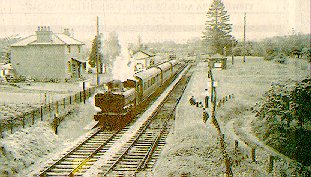 The Old Railway Line and Station at Suckley
