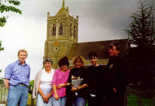 Suckley Bellringers on 29th June 1997